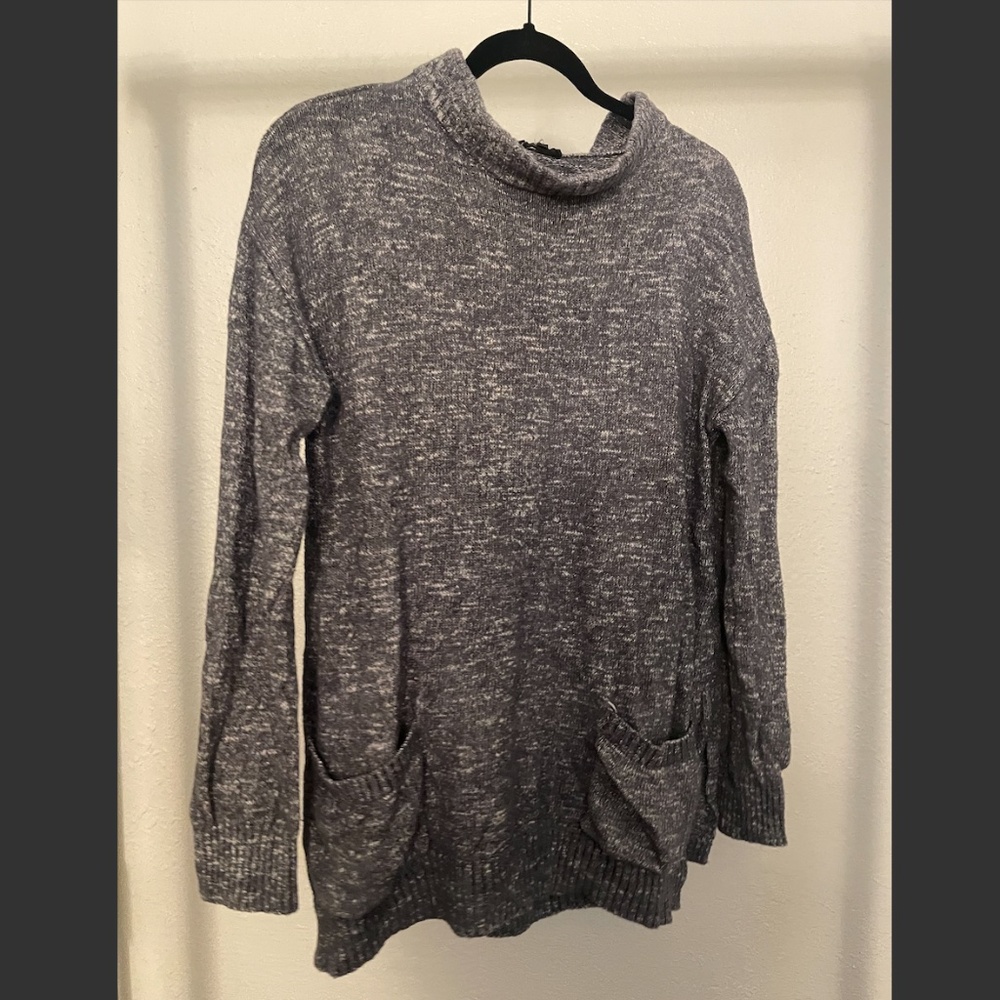 Dark Gray Loose Fit Sweater